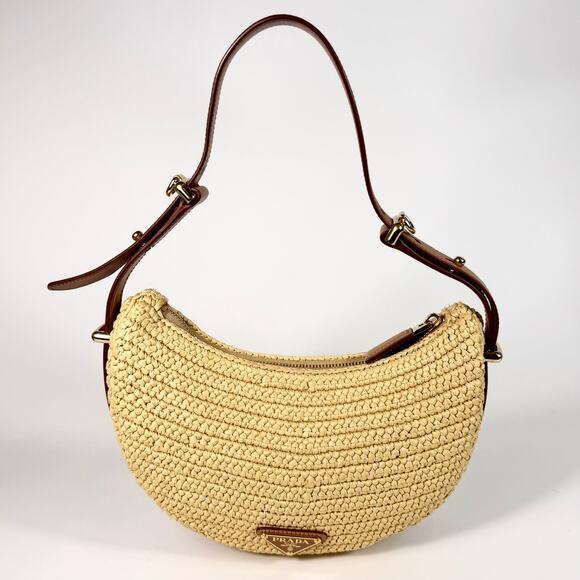 Prada Crochet Arqué Shoulder Bag - Picture 3 of 12